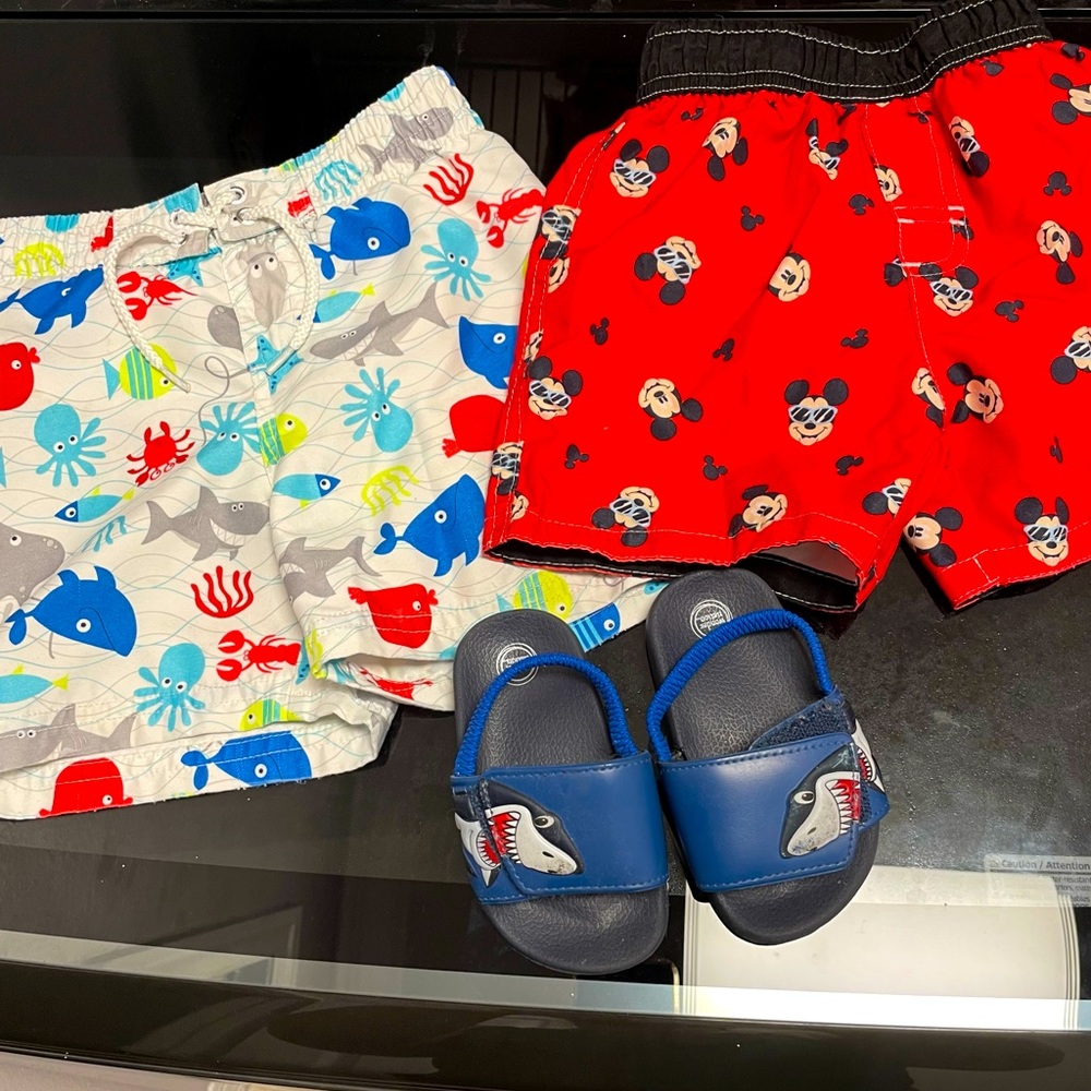 Toddler 12-18 month Swimsuit bundle